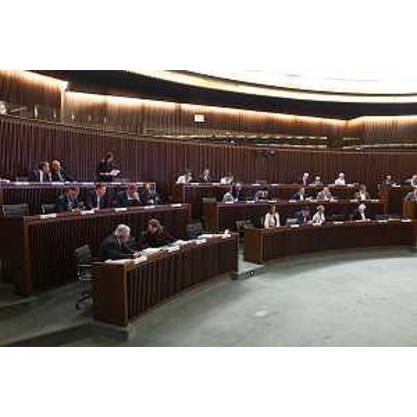 Un momento dei lavori d'Aula - Un momento dei lavori d'Aula