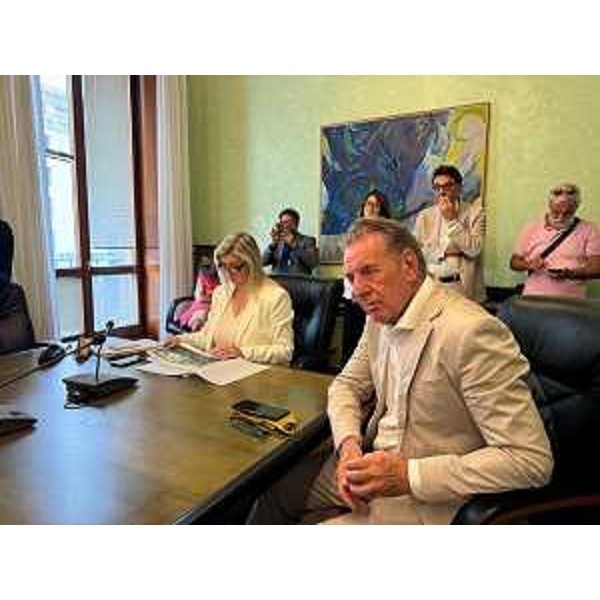 Gli assessori regionali Cristina Amirante e Fabio Scoccimarro durante l'incontro di oggi a Trieste - Gli assessori regionali Cristina Amirante e Fabio Scoccimarro durante l'incontro di oggi a Trieste