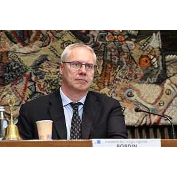 Il presidente del Consiglio regionale Mauro Bordin - Il presidente del Consiglio regionale Mauro Bordin