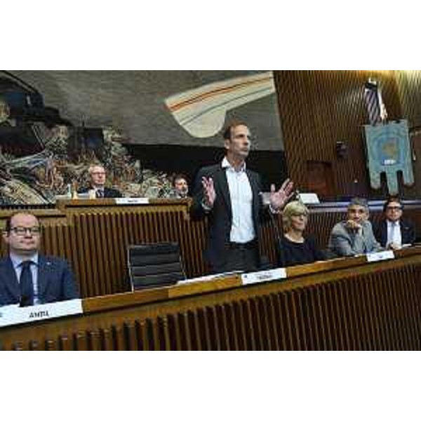 Il governatore Fedriga interviene in Aula - Il governatore Fedriga interviene in Aula