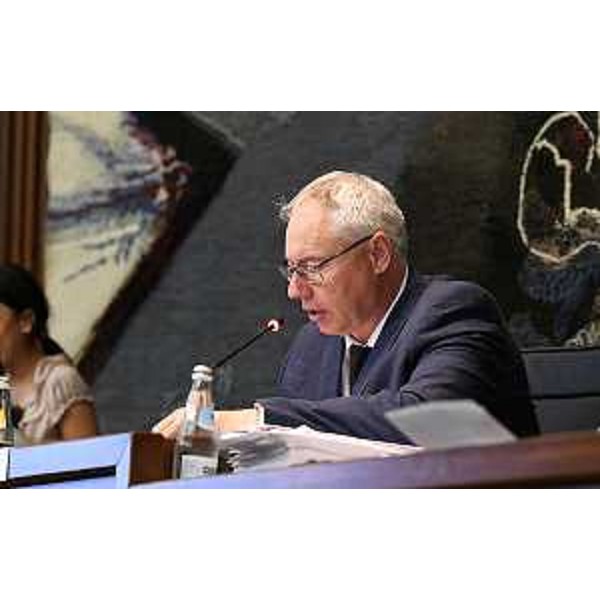 Il presidente del Consiglio regionale, Mauro Bordin - Il presidente del Consiglio regionale, Mauro Bordin