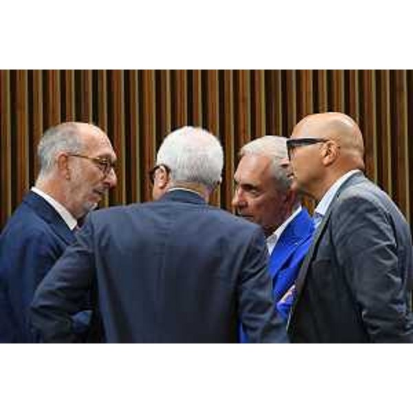 L'assessore Fvg alla Salute, Riccardo Riccardi, con il gruppo di FI - L'assessore Fvg alla Salute, Riccardo Riccardi, con il gruppo di FI