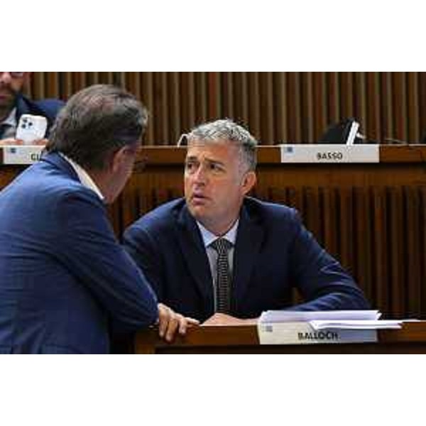 Mauro di Bert (Fp) e Stefano Balloch (FdI) - Mauro di Bert (Fp) e Stefano Balloch (FdI)