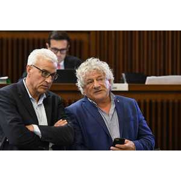 I leghisti Manuele Ferrari ed Elia Miani - I leghisti Manuele Ferrari ed Elia Miani