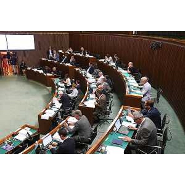 Un momento dei lavori d'Aula - Un momento dei lavori d'Aula