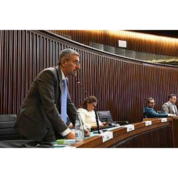 L'intervento finale di Andrea Carli (Pd) - L'intervento finale di Andrea Carli (Pd)