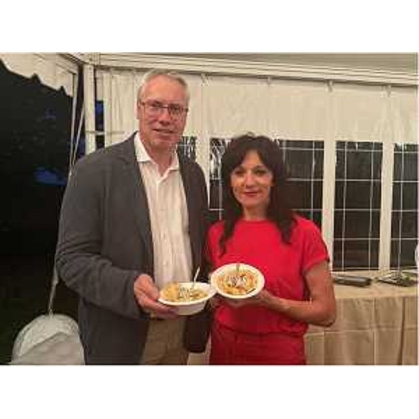 Il presidente Mauro Bordin e la presidente Sofia Andreutti - Il presidente Mauro Bordin e la presidente Sofia Andreutti