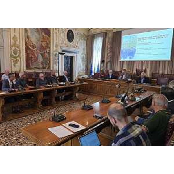 La conferenza stampa di illustrazione dell'emendamento per i campi scuola Ana, a Udine - La conferenza stampa di illustrazione dell'emendamento per i campi scuola Ana, a Udine