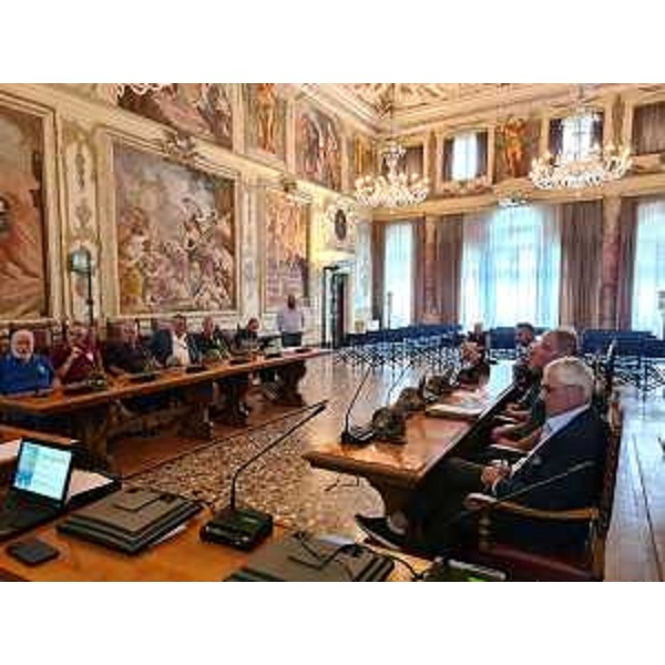 La presentazione dei campi scuola Ana con l'assessore Riccardi - La presentazione dei campi scuola Ana con l'assessore Riccardi