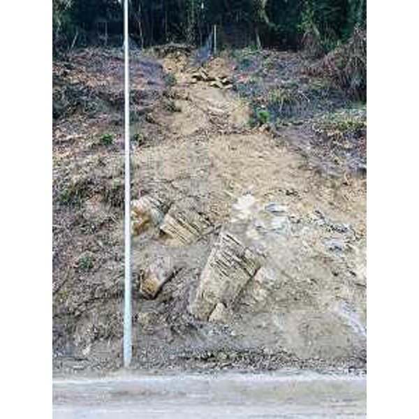 La porzione di territorio interessata dal movimento franoso - La porzione di territorio interessata dal movimento franoso