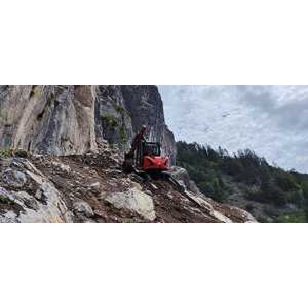Il cantiere di passo di Monte Croce Carnico - Il cantiere di passo di Monte Croce Carnico