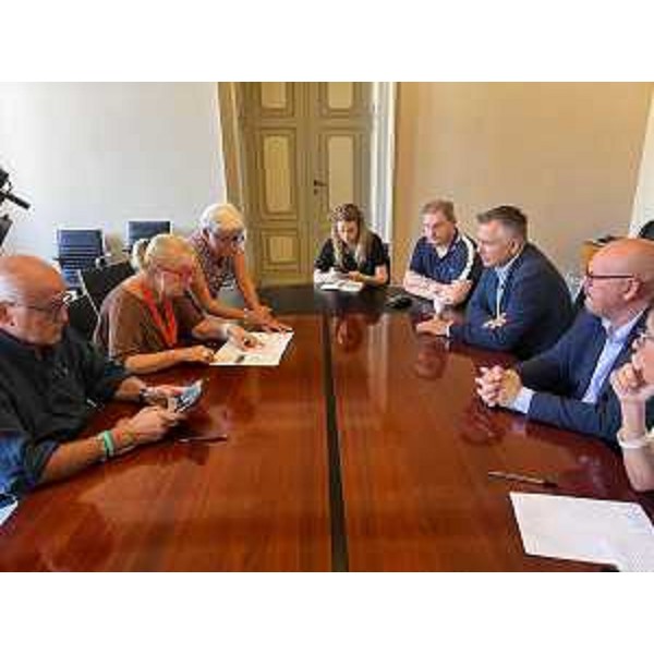 L'assessore regionale Sebastiano Callari incontra l'Amministrazione comunale di Gorizia - L'assessore regionale Sebastiano Callari incontra l'Amministrazione comunale di Gorizia