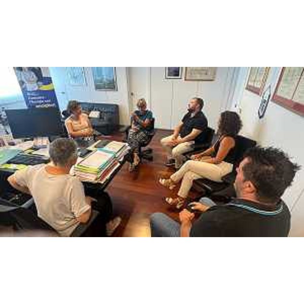 Un momento dell'incontro. - Un momento dell'incontro.