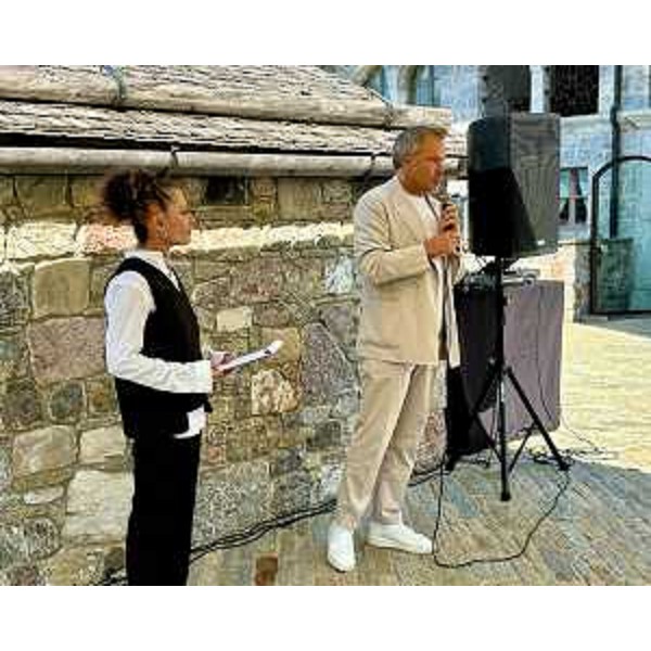 Lassessore regionale alle Attività produttive e turismo Sergio Emidio Bini allinaugurazione dellHammerack Mountain Retreat-hotel & spa di Malborghetto Valbruna - Lassessore regionale alle Attività produttive e turismo Sergio Emidio Bini allinaugurazione dellHammerack Mountain Retreat-hotel & spa di Malborghetto Valbruna