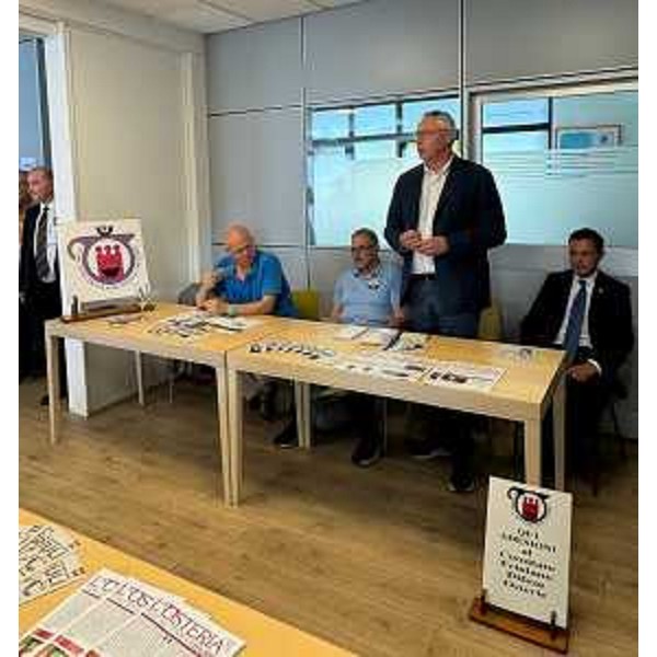 Un altro momento dell'intervento del presidente Bordin - Un altro momento dell'intervento del presidente Bordin