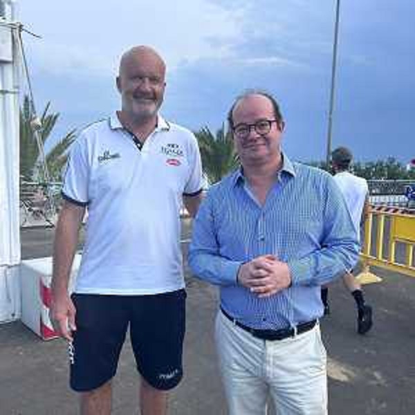 Il vicegovernatore Anzil (a destra) alle finali nazionali giovanili 3x3 di basket. - Il vicegovernatore Anzil (a destra) alle finali nazionali giovanili 3x3 di basket.