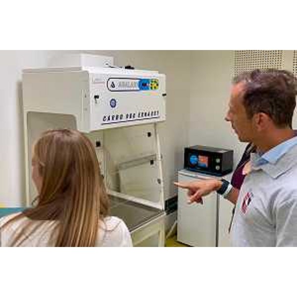 La visita del governatore Fedriga a uno dei laboratori della nuova scuola Lozer di Pordenone - La visita del governatore Fedriga a uno dei laboratori della nuova scuola Lozer di Pordenone