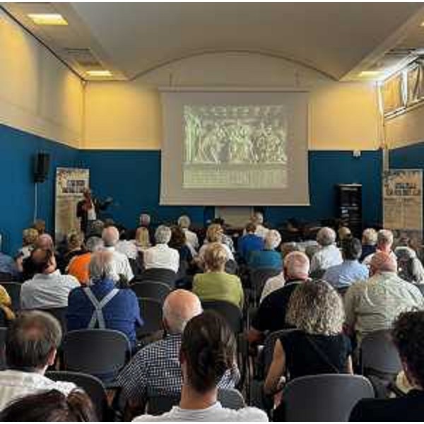 Presentazione del catalogo "Affreschi senza confini" in Villa Dora a San Giorgio di Nogaro - Presentazione del catalogo "Affreschi senza confini" in Villa Dora a San Giorgio di Nogaro