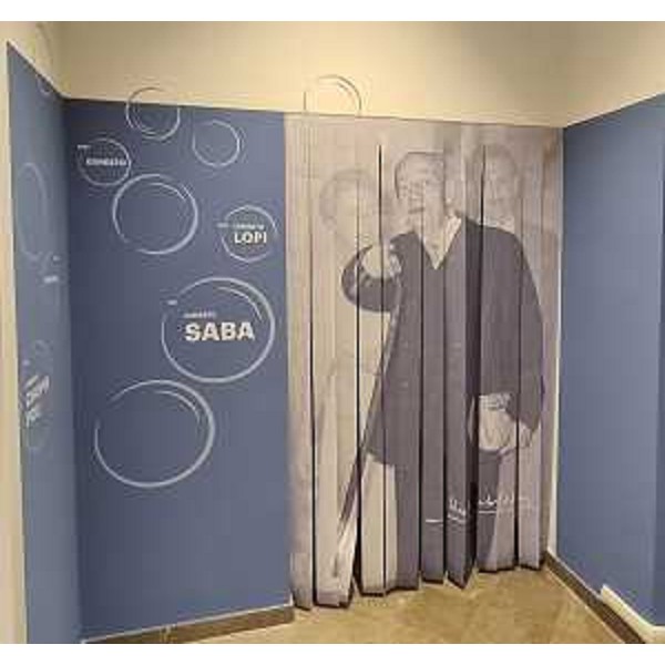 Gli interni del Museo Lets, acronimo di Letteratura Trieste, realizzato dal Comune di Trieste con il sostegno della Regione e il contributo di Trieste Trasporti. - Gli interni del Museo Lets, acronimo di Letteratura Trieste, realizzato dal Comune di Trieste con il sostegno della Regione e il contributo di Trieste Trasporti.