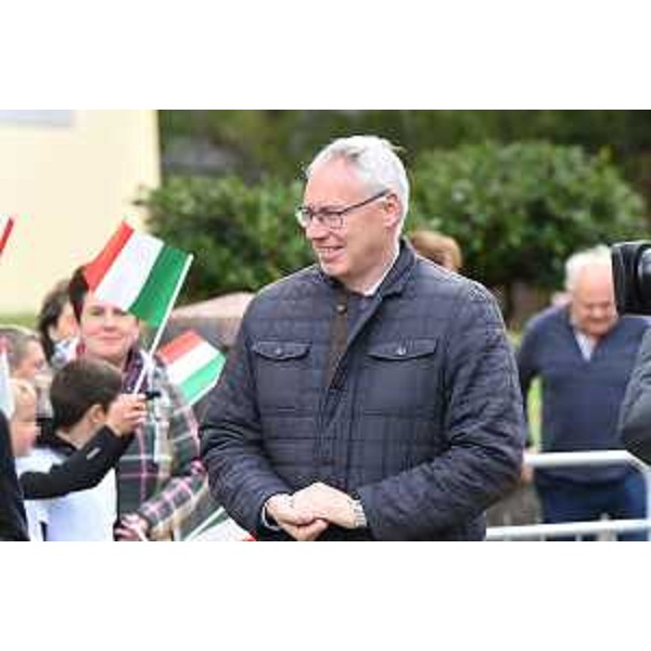 Mauro Bordin, presidente del Cr Fvg, a Illegio - Mauro Bordin, presidente del Cr Fvg, a Illegio