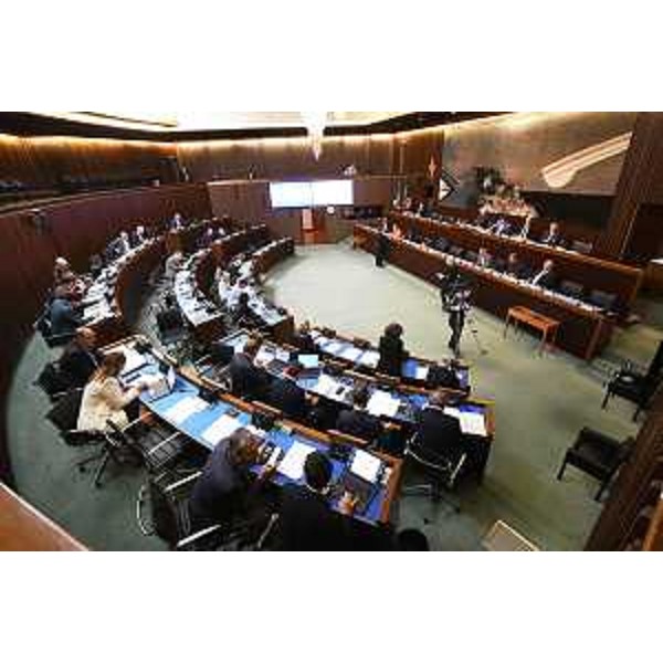 La seduta d'Aula durante il Question Time - La seduta d'Aula durante il Question Time