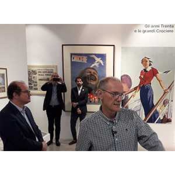 L'esposizione è curata dallo storico navale Maurizio Eliseo con il contributo di Sergio Vatta. - L'esposizione è curata dallo storico navale Maurizio Eliseo con il contributo di Sergio Vatta. 