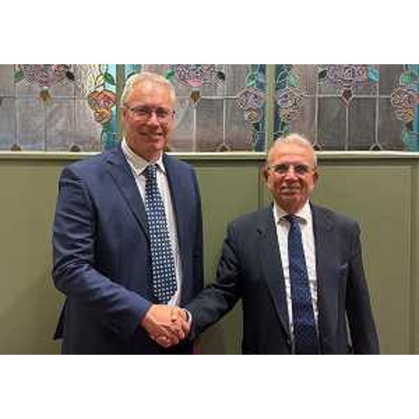 Il presidente del Cr Fvg, Mauro Bordin, e il rappresentante permanente dellItalia presso l'Onu, Vincenzo Grassi - Il presidente del Cr Fvg, Mauro Bordin, e il rappresentante permanente dellItalia presso l'Onu, Vincenzo Grassi