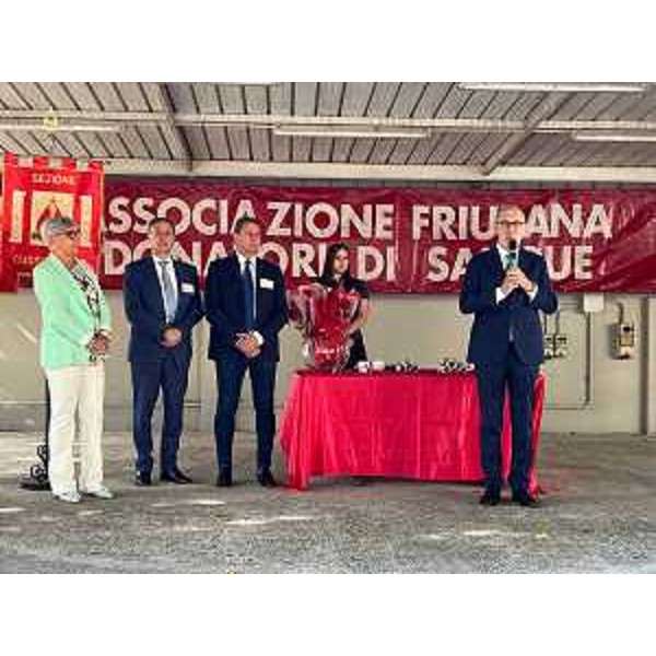 L'intervento dell'assessore alla Salute del Fvg, Riccardo Riccardi. - L'intervento dell'assessore alla Salute del Fvg, Riccardo Riccardi.