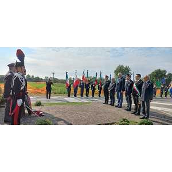 Un altro momento della cerimonia a Udine, alla presenza del presidente Bordin - Un altro momento della cerimonia a Udine, alla presenza del presidente Bordin