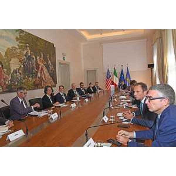 La riunione tra la delegazione della Virginia e i vertici della Regione Friuli Venezia Giulia - La riunione tra la delegazione della Virginia e i vertici della Regione Friuli Venezia Giulia