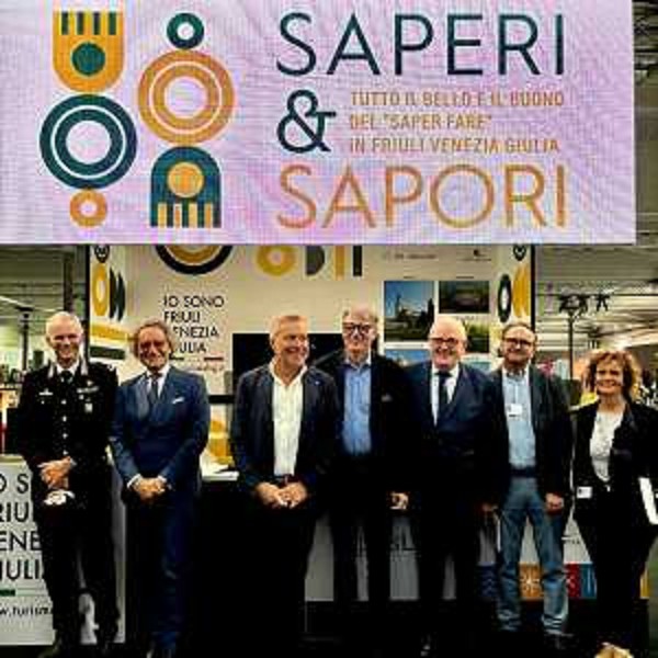 Prima edizione di Saperi&Sapori Fvg con l'assessore regionale alle Attività produttive e Turismo, Sergio Emidio Bini. - Prima edizione di Saperi&Sapori Fvg con l'assessore regionale alle Attività produttive e Turismo, Sergio Emidio Bini.