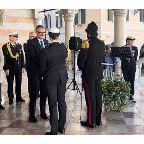 L'assessore regionale alla Sicurezza Pierpaolo Roberti all'anniversario della Polizia locale di Udine - L'assessore regionale alla Sicurezza Pierpaolo Roberti all'anniversario della Polizia locale di Udine