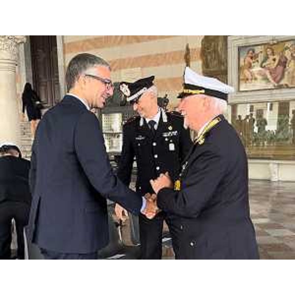 L'assessore regionale alla Sicurezza Pierpaolo Roberti all'anniversario della Polizia locale di Udine - L'assessore regionale alla Sicurezza Pierpaolo Roberti all'anniversario della Polizia locale di Udine