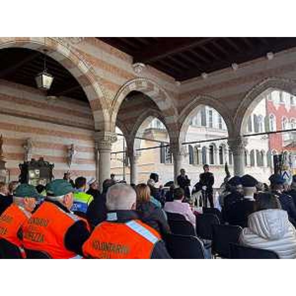 L'assessore regionale alla Sicurezza Pierpaolo Roberti all'anniversario della Polizia locale di Udine - L'assessore regionale alla Sicurezza Pierpaolo Roberti all'anniversario della Polizia locale di Udine