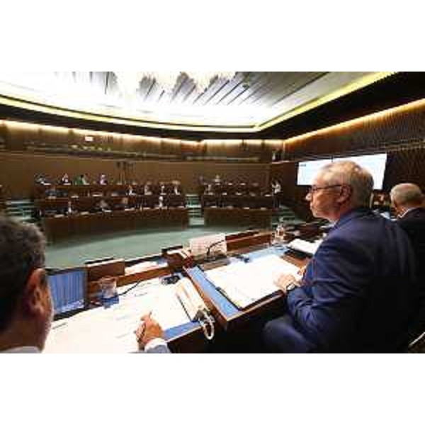 Un momento dei lavori dell'Aula - Un momento dei lavori dell'Aula