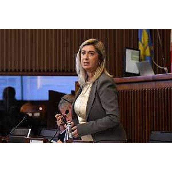 L'assessore regionale Cristina Amirante - L'assessore regionale Cristina Amirante