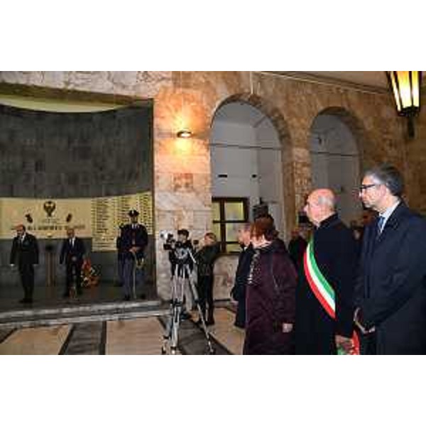 La celebrazione alla Questura di Trieste - La celebrazione alla Questura di Trieste