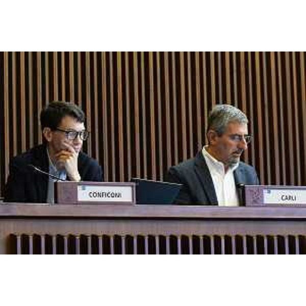 Da sinistra: Nicola Conficoni e Andrea Carli (Pd) - Da sinistra: Nicola Conficoni e Andrea Carli (Pd)