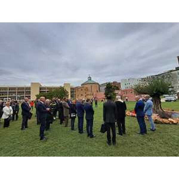 Un momento delle celebrazioni per i cento anni dell'ospedale di Udine. - Un momento delle celebrazioni per i cento anni dell'ospedale di Udine.