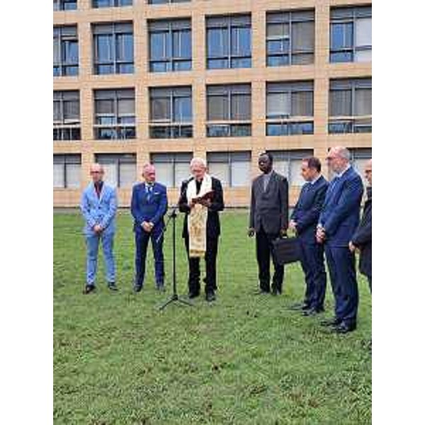 Un momento delle celebrazioni per i cento anni dell'ospedale di Udine. - Un momento delle celebrazioni per i cento anni dell'ospedale di Udine.