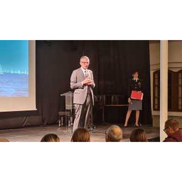 Lassessore regionale alle Autonomie locali e sicurezza Pierpaolo Roberti allevento SeAFETY-Nel mare della sicurezza - Lassessore regionale alle Autonomie locali e sicurezza Pierpaolo Roberti allevento SeAFETY-Nel mare della sicurezza