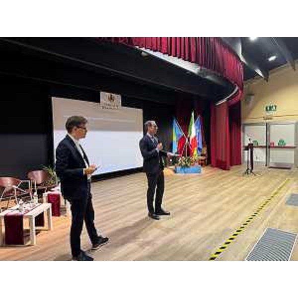 L'intervento del governatore del Friuli Venezia Giulia, Massimiliano Fedriga. - L'intervento del governatore del Friuli Venezia Giulia, Massimiliano Fedriga.