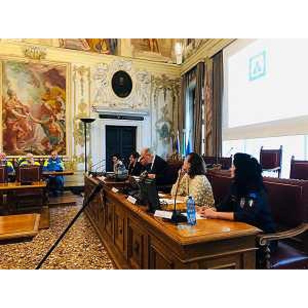 L'incontro svoltosi a Udine a palazzo Belgrado alla presenza dell'assessore regionale alla Protezione civile Riccardo Riccardi - L'incontro svoltosi a Udine a palazzo Belgrado alla presenza dell'assessore regionale alla Protezione civile Riccardo Riccardi