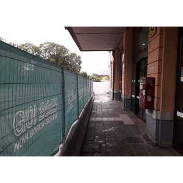 L'ingresso della stazione ferroviaria di Gorizia. - L'ingresso della stazione ferroviaria di Gorizia.