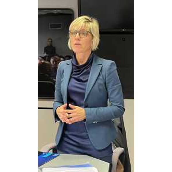 L'assessore regionale alle Finanze Barbara Zilli alla presentazione del Rendiconto sociale Inps Friuli Venezia Giulia 2023 - L'assessore regionale alle Finanze Barbara Zilli alla presentazione del Rendiconto sociale Inps Friuli Venezia Giulia 2023