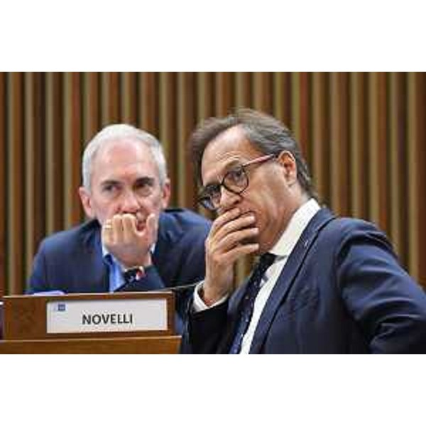 Mauro Di Bert, capogruppo di Fp (a destra nella foto), assieme a Roberto Novelli (FI) - Mauro Di Bert, capogruppo di Fp (a destra nella foto), assieme a Roberto Novelli (FI)