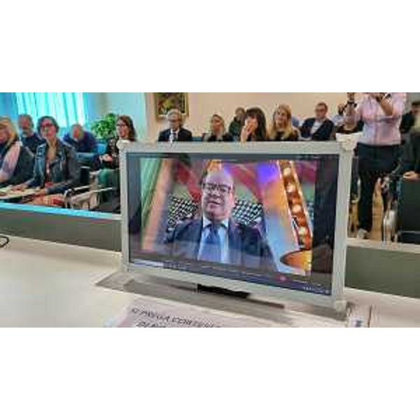 L'intervento in videocoferenza del vicegovernatore del Friuli Venezia Giulia Mario Anzil alla conferenza stampa - L'intervento in videocoferenza del vicegovernatore del Friuli Venezia Giulia Mario Anzil alla conferenza stampa