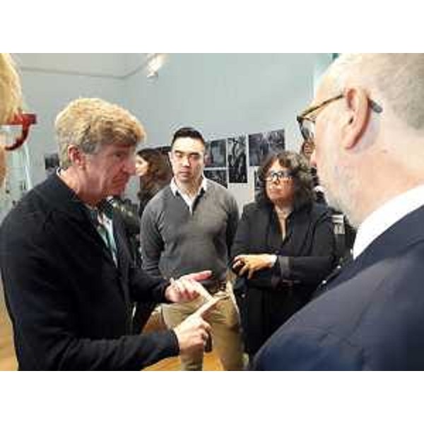 In primo piano Patrick Kennedy. - In primo piano Patrick Kennedy.