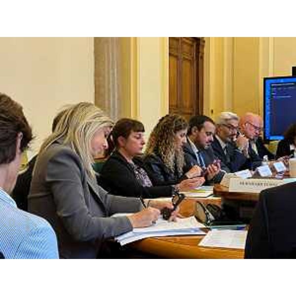 L'assessore regionale alle Infrastrutture Cristina Amirante in un momento del vertice ministeriale tra Friuli Venezia Giulia e Land della Carinzia - L'assessore regionale alle Infrastrutture Cristina Amirante in un momento del vertice ministeriale tra Friuli Venezia Giulia e Land della Carinzia