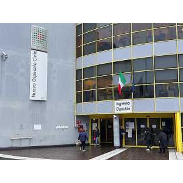 L'ingresso dell'ospedale civico di Sassuolo - L'ingresso dell'ospedale civico di Sassuolo